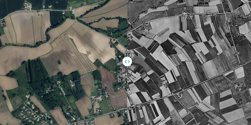 Saint-Pierre-de-Clairac Vue du ciel